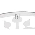 Miniatyrbilde 3 av 3: Veggpryd DKD Home Decor 100 x 1 x 100 cm Svart Buddha Hvit Orientalsk (2 enheter)