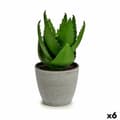 Miniatyrbilde 1 av 2: Dekorativ Plante Ibergarden YC184573 Plast Aloa vera 15 x 23,5 x 15 cm (6 enheter)