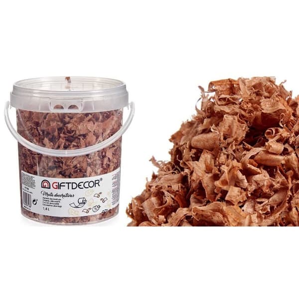 Dekorative spon 1,4 L Brun (6 enheter)