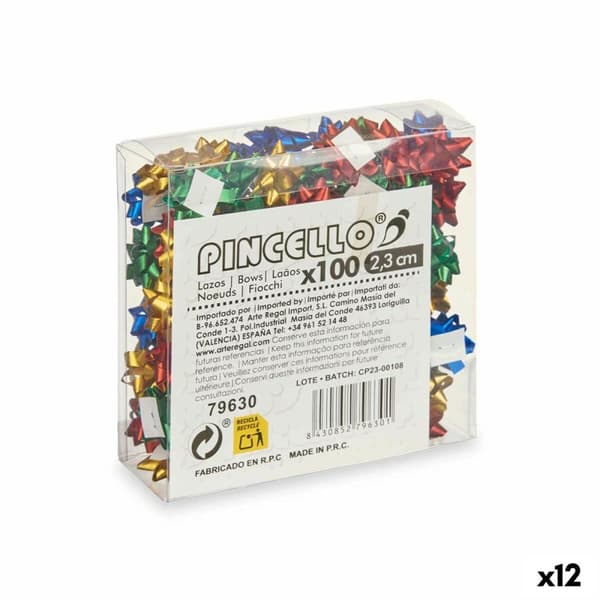 Loops Pincello 6 PVC 2,3 cm Matt Flerfarget (12 enheter)