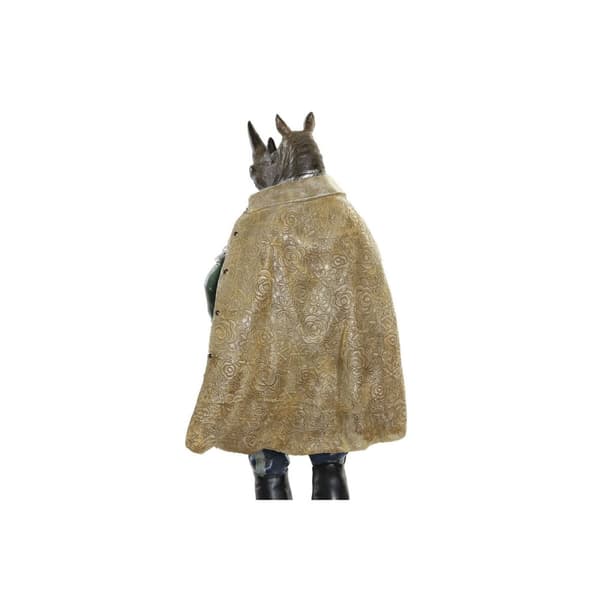 Dekorativ Figur Home ESPRIT Flerfarget Dyr 20 x 15 x 42 cm (2 enheter)