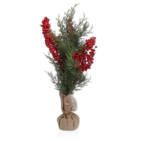 Dekorativ Plante Versa Lin Metall Plast Sement 18 x 50 x 18 cm