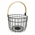 Miniatyrbilde 2 av 2: Pyntekurv Quttin Rustic Sirkulær 4 mm 28 x 26,5 x 22 cm (12 enheter)