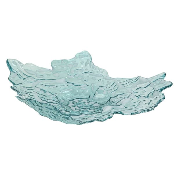 Bordduk Romimex Turkis Glass 45 x 10 x 45 cm
