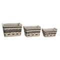 Pikkukuva 1 / 3: Korisetti DKD Home Decor Polyesteri Siirtomaatyylinen Kuitu (38 x 26 x 24 cm)