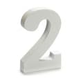 Pikkukuva 2 / 2: Numerot Pincello 2 Valkoinen 2 x 16 x 14,5 cm (24 osaa)