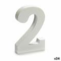 Pikkukuva 1 / 2: Numerot Pincello 2 Valkoinen 2 x 16 x 14,5 cm (24 osaa)