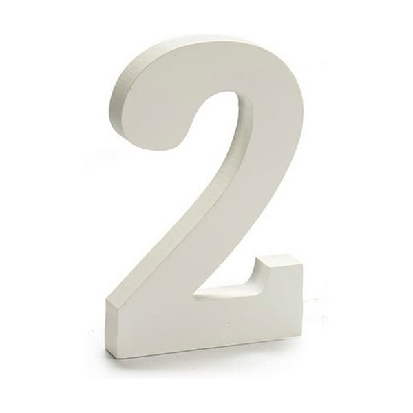 Numerot Pincello 2 Valkoinen 1,8 x 21 x 17 cm (12 osaa)