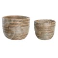 Pikkukuva 1 / 3: Korisetti DKD Home Decor 28 x 28 x 22 cm Trooppinen Meriruoho