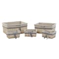 Pikkukuva 1 / 4: Korisetti DKD Home Decor 48 x 38 x 13 cm Polyesteri Spiraalit (5 osaa)