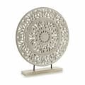 Pikkukuva 2 / 2: Koristehahmo Mandala Valkoinen 7 x 49 x 44 cm (6 osaa)
