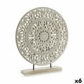 Pikkukuva 1 / 2: Koristehahmo Mandala Valkoinen 7 x 49 x 44 cm (6 osaa)