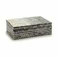 Pikkukuva 2 / 2: Koristerasia Harmaa Helmiäinen lastulevy 15,2 x 7,2 x 25 cm (4 osaa)