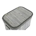 Pikkukuva 2 / 6: Korisetti DKD Home Decor Valkoinen Harmaa Bambu Puu MDF 51 x 35 x 33 cm