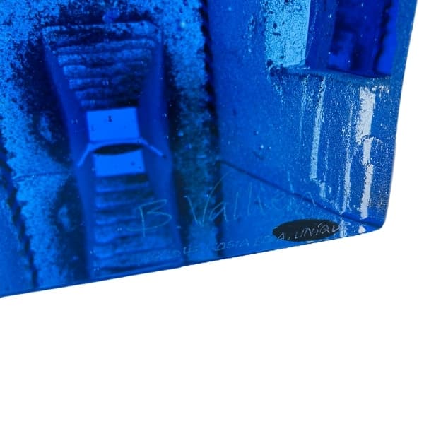 Blue Passage Nr.5,  Unik - Kosta Boda
