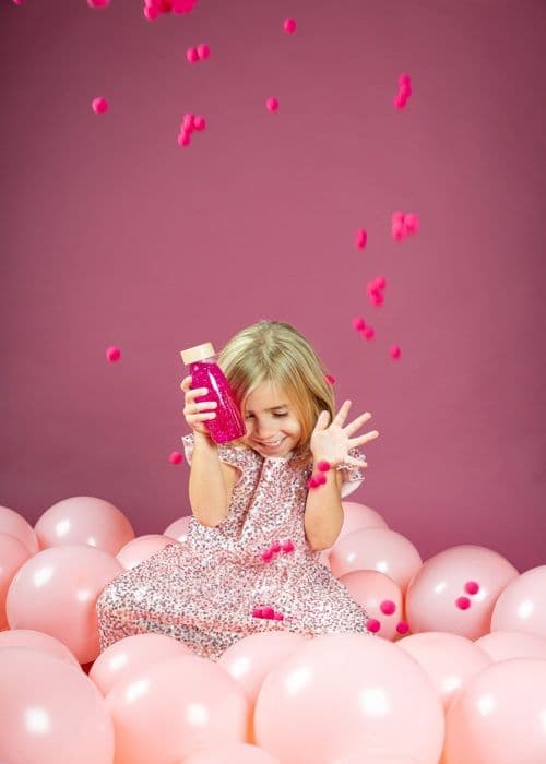 Petit Boum - PBFPINK - Petit boum flytflaska rosa - sensorisk flaska