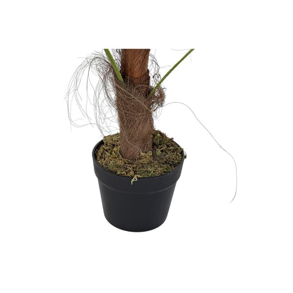 Dekorativ plante DKD Home Decor Palmera Grøn PE (40 x 40 x 90 cm)