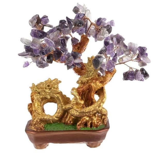 Ametist Dragon Tree - Harmoni, rikedom och skydd