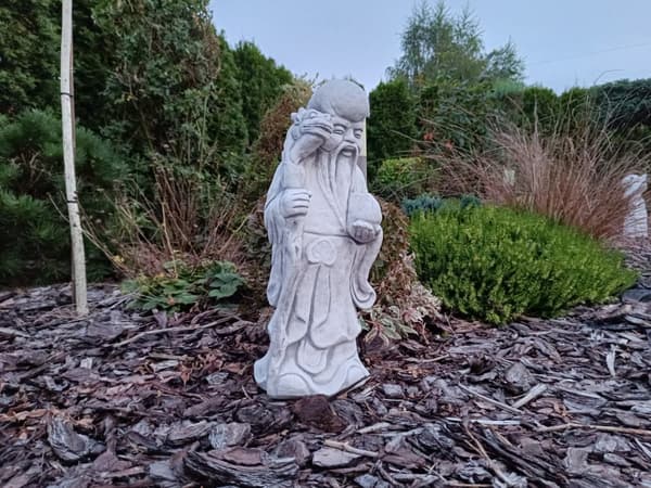 Elegant arkitektonisk betongfigur - 50 cm hög