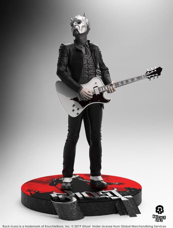 Rock Iconz Statue: Ghost - Nameless Ghoul (white guitar)