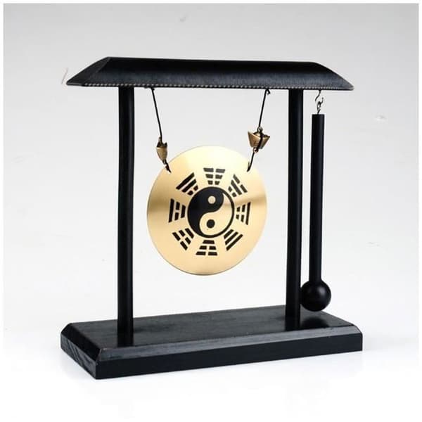 Gong på bas – Zen Yin Yang-symbol