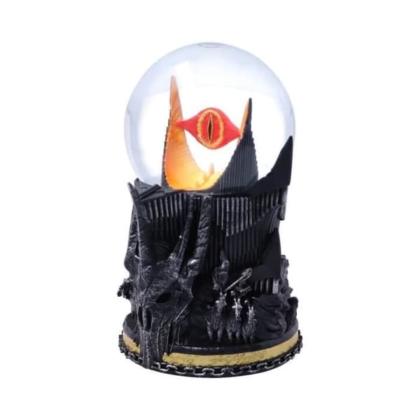 Eye of Sauron Snow Globe - NEMESIS NOW - Sagan om ringen - Glas och harts - 18cm