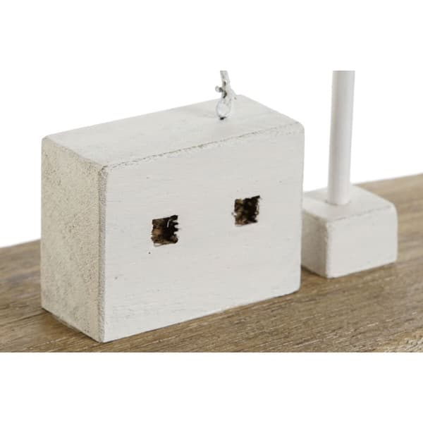 Prydnadsfigur Home ESPRIT Vit Naturell Tårtmakare Sjöman Antikbehandlad 54 x 15 x 61,5 cm