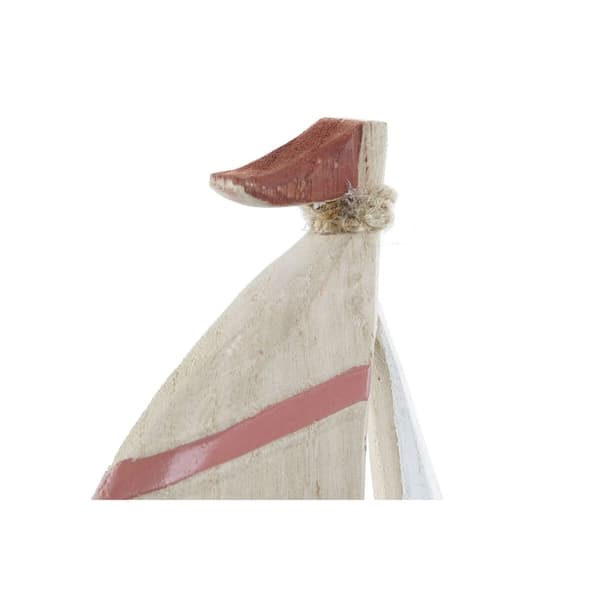 Dekorativ figur Home ESPRIT Blå Rød Natur Stearinlys 15 x 4,5 x 23,5 cm (2 enheder)