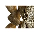 Miniatyrbilde 3 av 3: Veggpryd DKD Home Decor 56 x 4,5 x 56 cm Blomster Gyllen Moderne