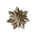 Miniatyrbilde 1 av 3: Veggpryd DKD Home Decor 56 x 4,5 x 56 cm Blomster Gyllen Moderne