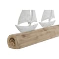Miniatyrbilde 2 av 3: Dekorativ Figur Home ESPRIT Hvit Naturell Yacht Middelhavet 62 x 8,5 x 25,5 cm