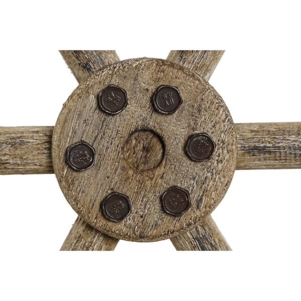 Veggpryd Home ESPRIT Naturell Ror Aldret overflate 75 x 4 x 66 cm