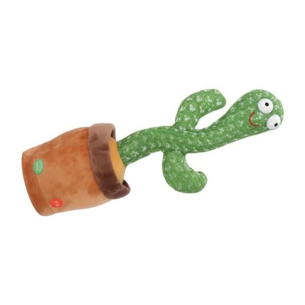 RUIDA SHOP-STORY - CACTUS GRINGO: Cactus Plyschleksak som dansar, sjunger och upprepar NYTT