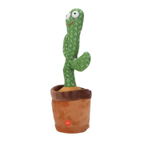 RUIDA SHOP-STORY - CACTUS GRINGO: Cactus Plyschleksak som dansar, sjunger och upprepar NYTT