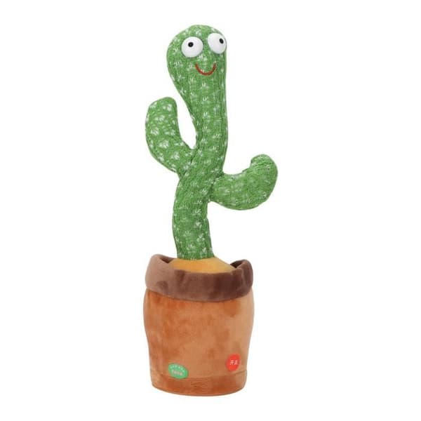 YES SHOP-STORY - CACTUS GRINGO: Cactus Plyschleksak som dansar, sjunger och repeterar utmärkt