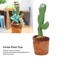 Miniatyrbild 1 av 4: DUO SHOP-STORY - CACTUS GRINGO: Slitstark Cactus Plyschleksak som dansar, sjunger och upprepar