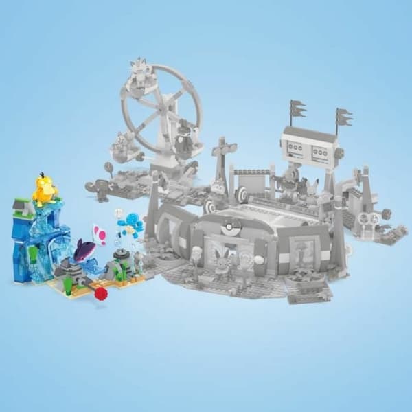 Dekorativ figur Megablocks Multifarvet Plastik