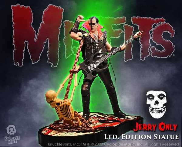 Rock Iconz Statyett: Misfits Rock Iconz Statue Jerry Only 23 cm