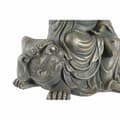 Miniatyrbild 3 av 3: Prydnadsfigur DKD Home Decor 38 x 25 x 43 cm Svart Gyllene Buddha Mörkgrå Orientalisk Modern