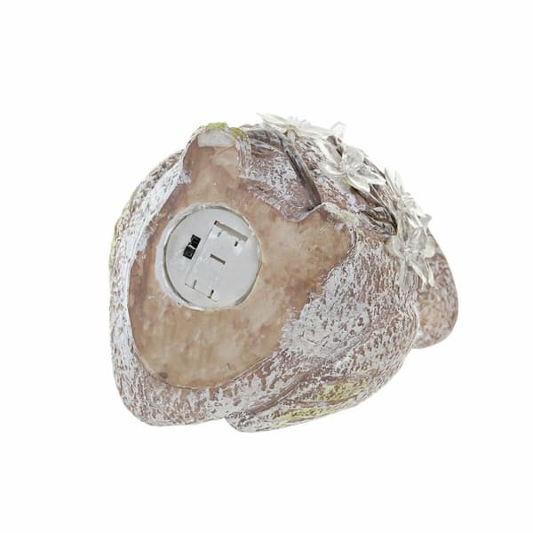Prydnadsfigur DKD Home Decor Grön Rosa Naturell djur Shabby Chic 20,5 x 10 x 17 cm (3 Delar)