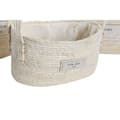 Miniatyrbild 4 av 4: Korg - set DKD Home Decor Bomull Fibrer (34 x 23 x 20 cm)