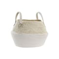 Miniatyrbild 1 av 3: Korg DKD Home Decor 37 x 37 x 25 cm Naturliga fibrer