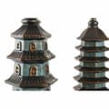 Miniatyrbild 3 av 3: Prydnadsfigur DKD Home Decor 15 x 17 x 50 cm Turkos Orientalisk (2 antal)