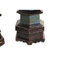 Miniatyrbild 2 av 3: Prydnadsfigur DKD Home Decor 15 x 17 x 50 cm Turkos Orientalisk (2 antal)