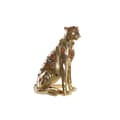 Miniatyrbild 1 av 2: Prydnadsfigur DKD Home Decor Leopard Harts Kolonial (25,5 x 17 x 33 cm)