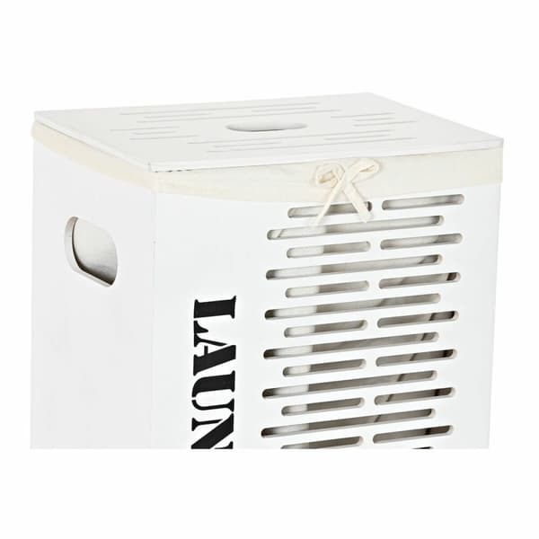 Korgset DKD Home Decor Vit Svart Beige Trä MDF 40 x 30 x 56 cm (5 Delar) (5 antal)