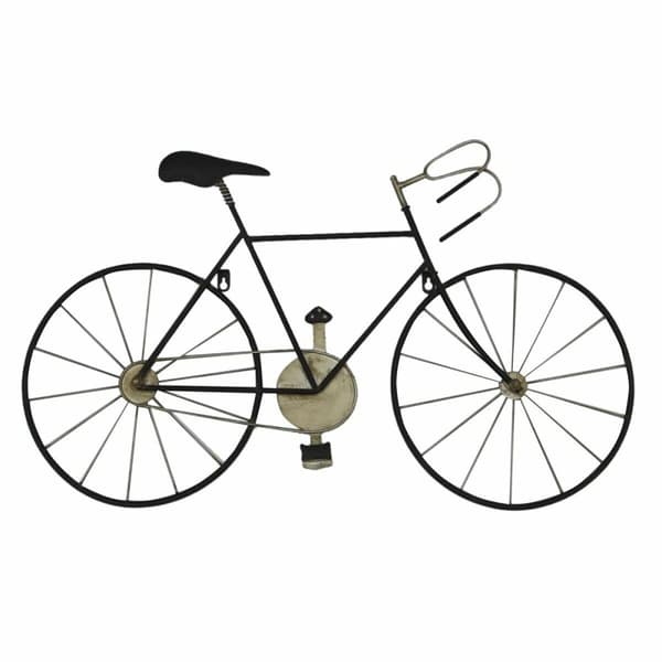 Prydnadsfigur DKD Home Decor 78 x 2,5 x 45 cm Cykel Vintage (2 antal)