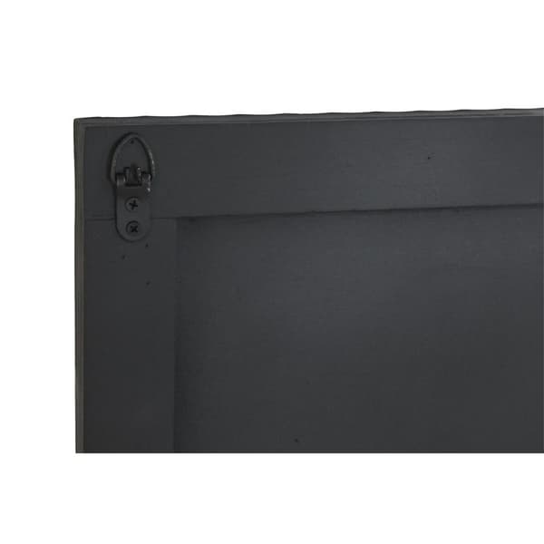 Väggdekoration DKD Home Decor Svart Gyllene Glamour Modern Trä MDF (91 x 3 x 91 cm)