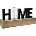 Miniatyrbild 2 av 2: Prydnadsfigur Atmosphera 'Home' LED Ljus (34 x 16 x 8 cm)