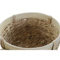 Pikkukuva 3 / 4: Korisetti DKD Home Decor Bambu Trooppinen Vihvilät (40 x 40 x 23 cm) (3 Kappaletta)
